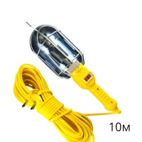 Светильник переносной с выключателем 10 м, цоколь E 27, «Maximum» (2394)